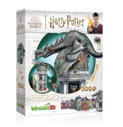 WREBBIT CASSE-TÊTE 300 PIÈCES 3D - BANQUE GRINGOTTS- HARRY POTTER